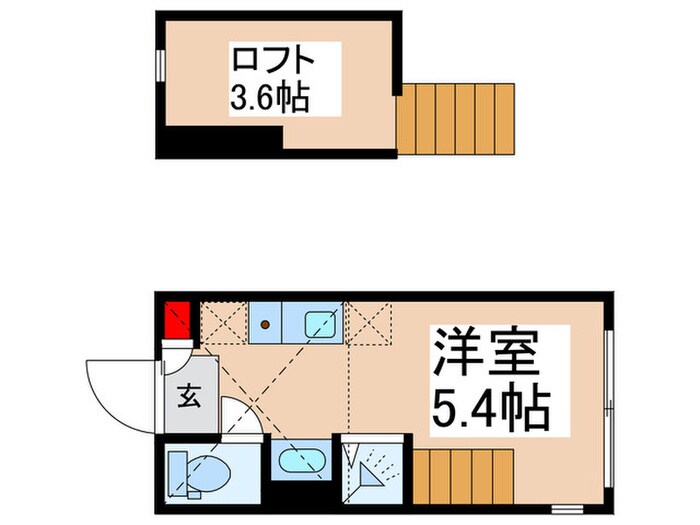 スカイテラス曳舟の物件間取画像