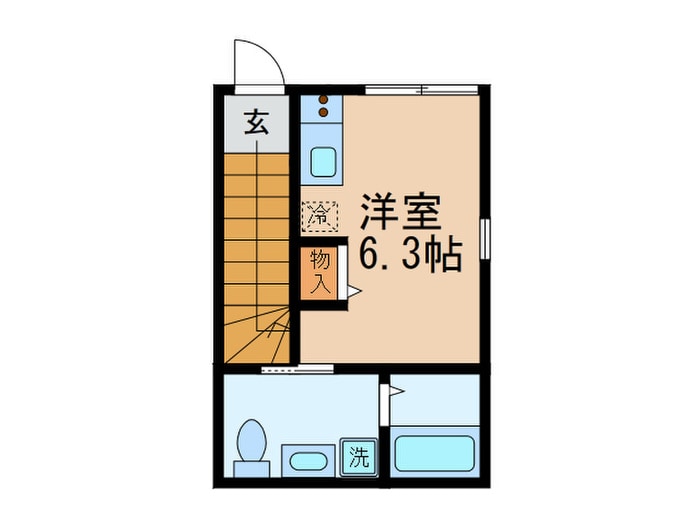 リバティヒル奥沢の物件間取画像