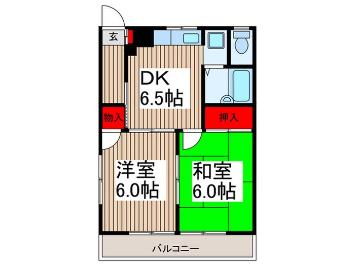 物件間取画像
