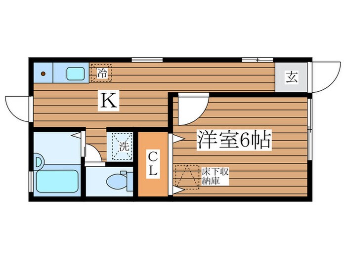 ロワールKの物件間取画像