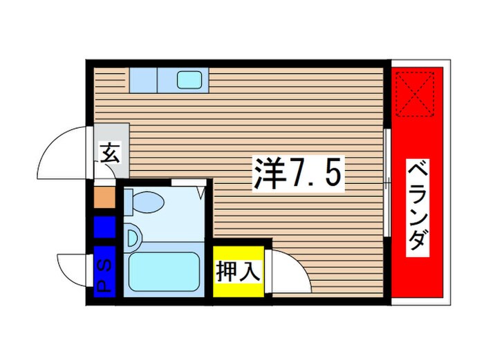 第２マルトハウスの物件間取画像