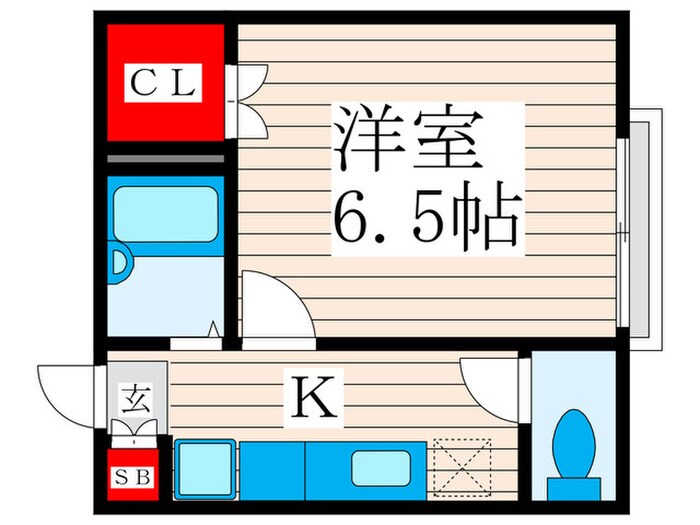 パレ・デコラムの物件間取画像