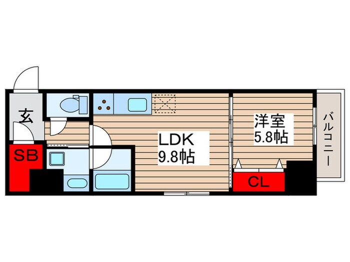 アーバンパーク三ノ輪Ⅱの物件間取画像