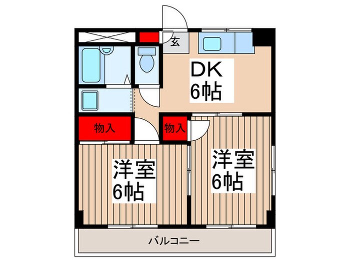 物件間取画像