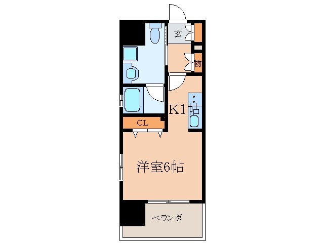 パ－クキュ－ブ板橋本町の物件間取画像