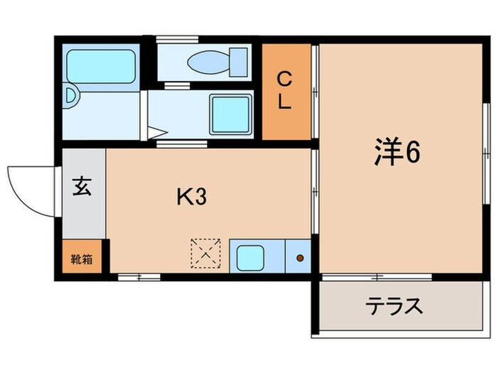 メゾンドノンノの物件間取画像