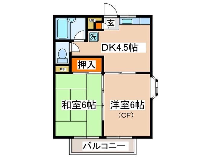 物件間取画像