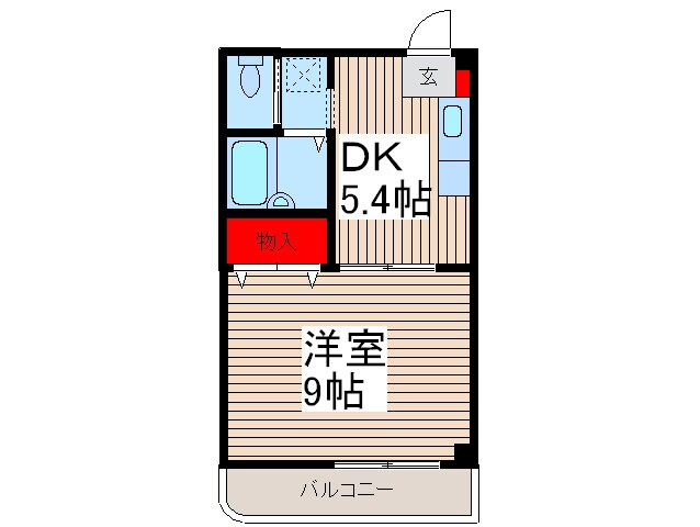 エクレ－ル２の物件間取画像