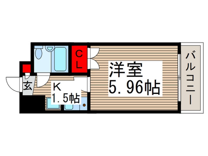 マイルストン東久留米の物件間取画像