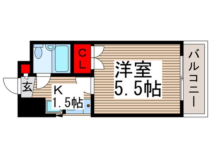 マイルストン東久留米の物件間取画像