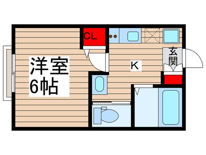 セレーノⅠの物件間取画像