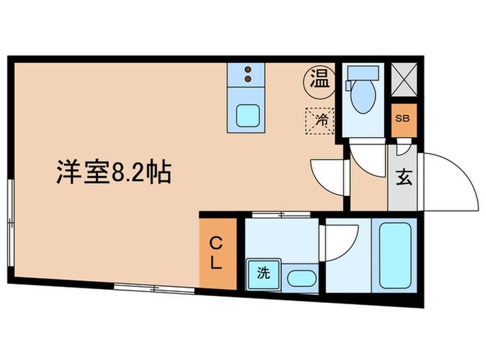 アレッタ笹塚の物件間取画像