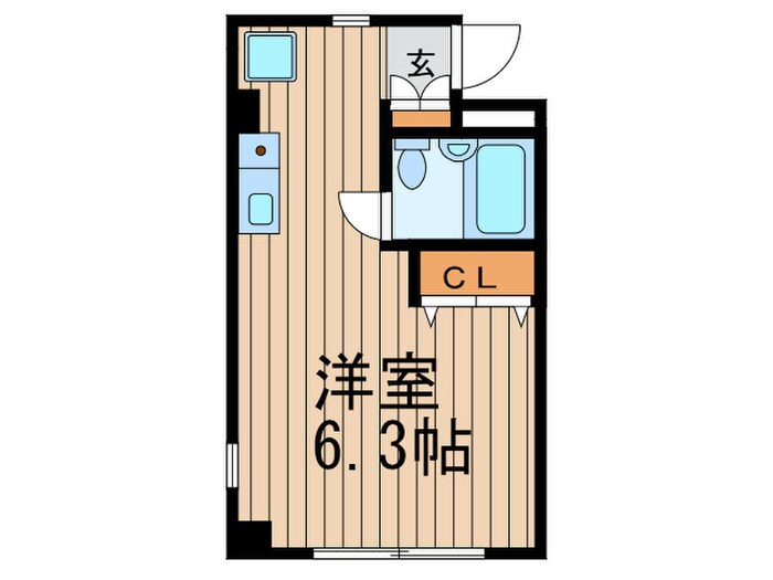 ベルドゥ－ラ祖師谷の物件間取画像