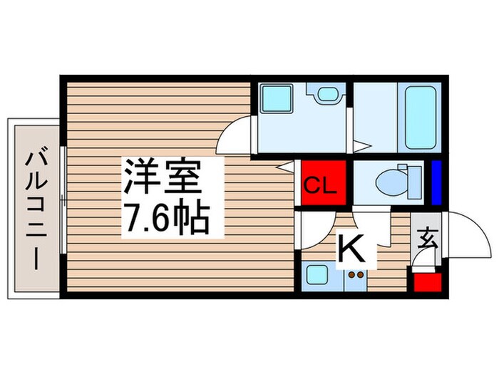 ジーメゾン南大塚の物件間取画像