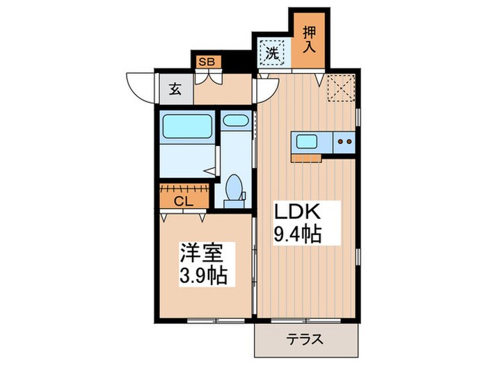ソレイユ吉祥寺の物件間取画像