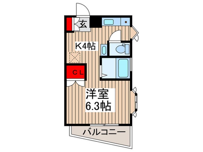 リブロス志木の物件間取画像