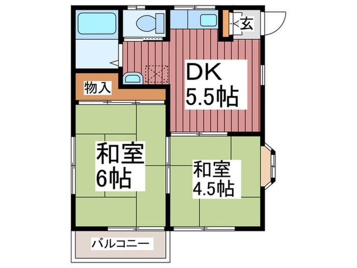 物件間取画像