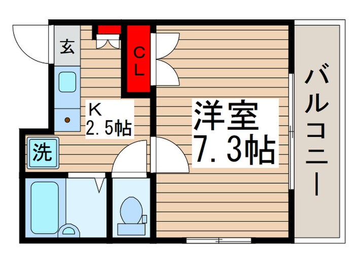 ＲＡＰＴ柏の物件間取画像