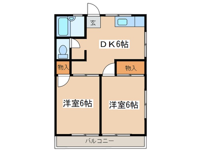 物件間取画像
