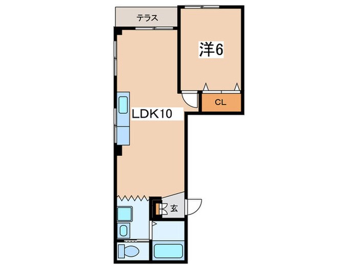 ヴィラ一寸木の物件間取画像