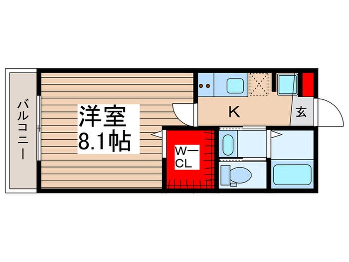 キャメル川越清水町の物件間取画像