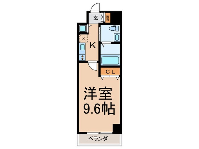 蓮根レジデンスの物件間取画像