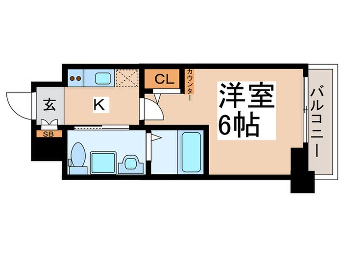 物件間取画像