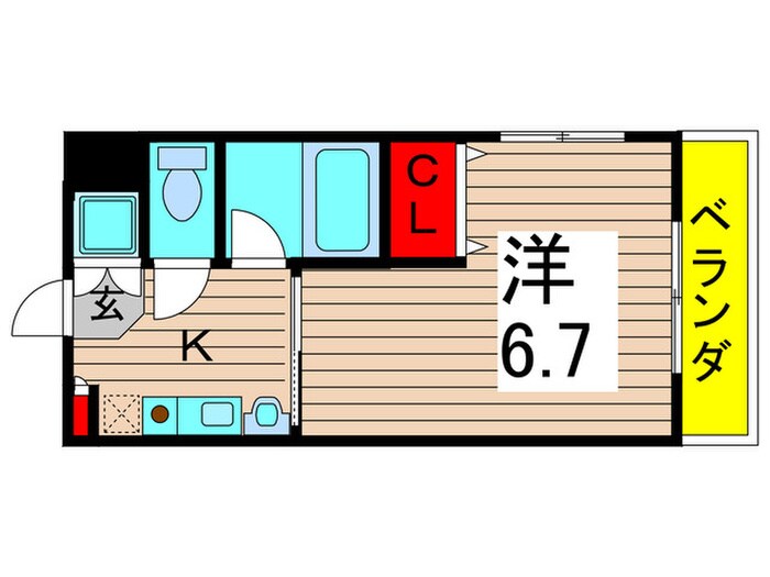 ボナールＬの物件間取画像