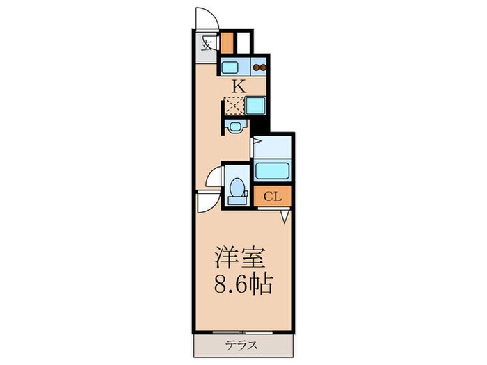 リブリプレアデスの物件間取画像