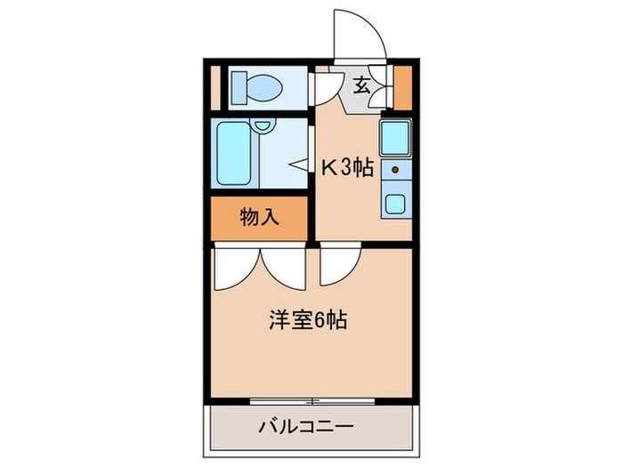パークサイド根津の物件間取画像