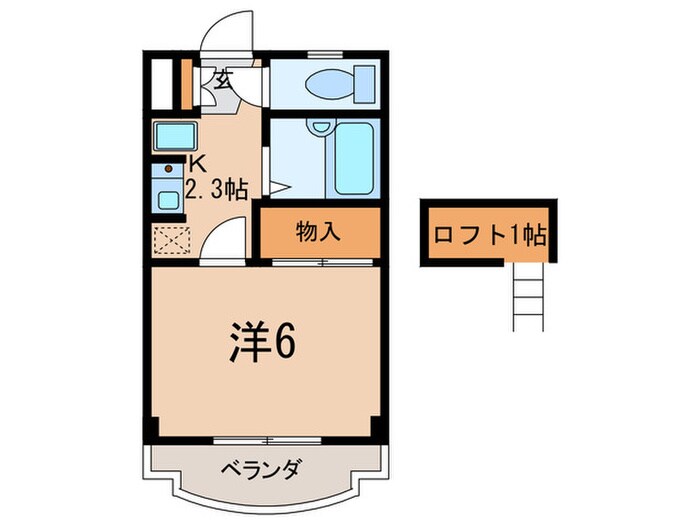 パークサイド根津の物件間取画像