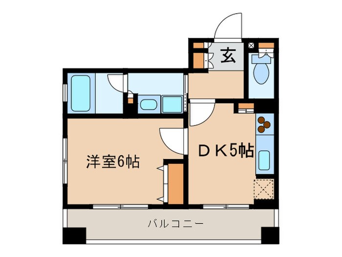パークキューブ市ヶ谷の物件間取画像