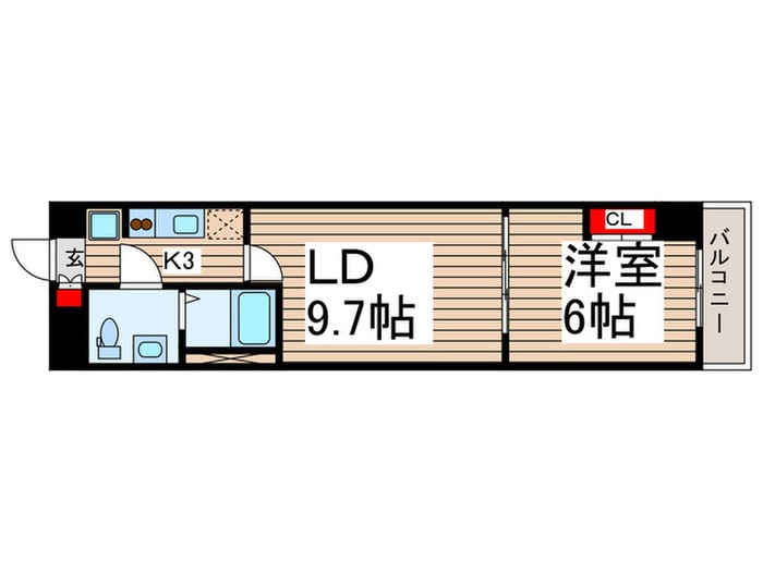 エスティメゾン押上の物件間取画像