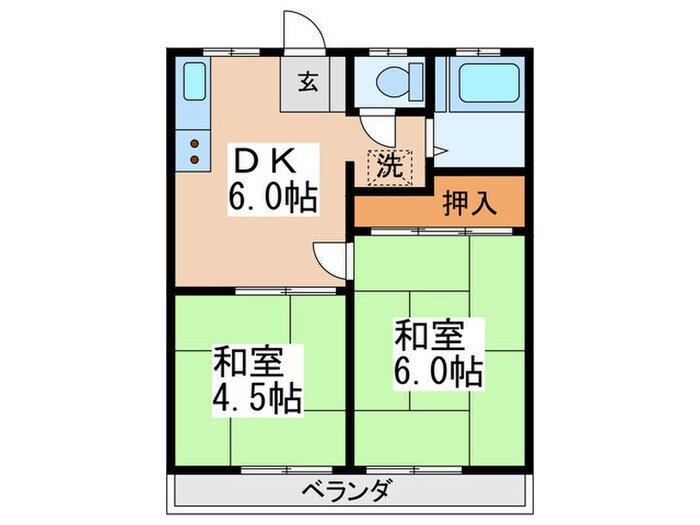 物件間取画像
