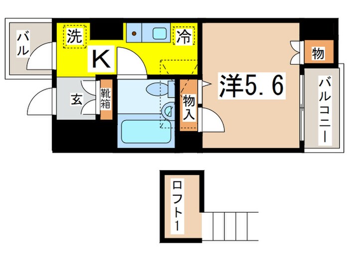 サンライズハイツⅡの物件間取画像