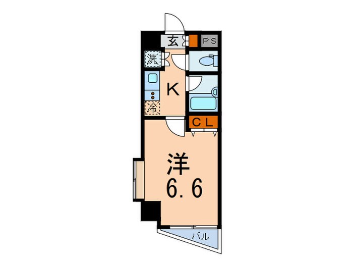 ﾌﾟﾚ-ﾙ･ﾄﾞｩ-ｸ文京白山(307)の物件間取画像