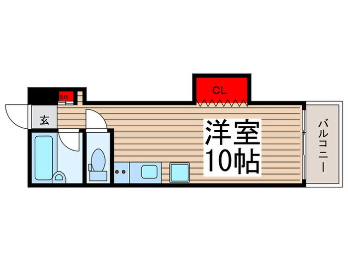 門前仲町東豊エステート(417)の物件間取画像