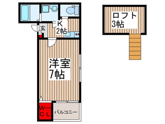 ＴＳＴ武蔵浦和の物件間取画像