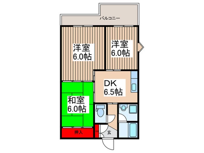 物件間取画像