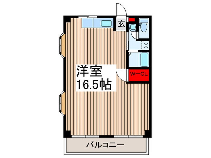 フローレンスマンションの物件間取画像