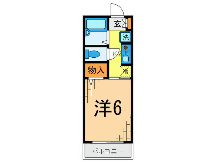 アネックス壱番館の物件間取画像