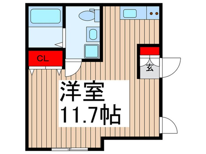 グランニール南浦和の物件間取画像
