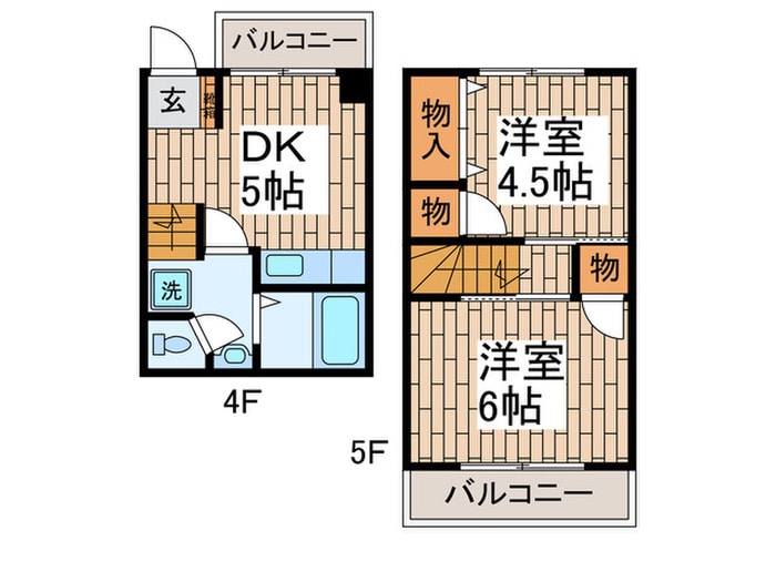 ハイクラウンコーヒービルの物件間取画像