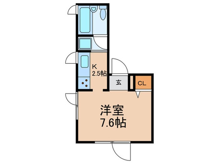 ニューロッジ板橋本町の物件間取画像