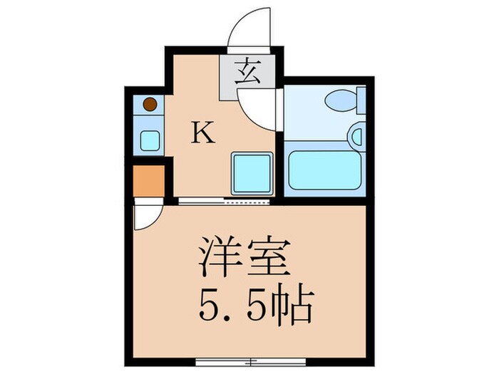 レジデンスシ－バ－ドの物件間取画像