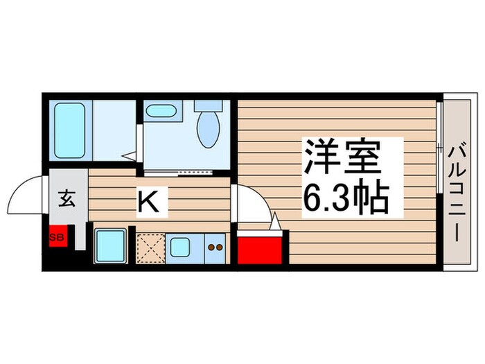 グレイスミロ高砂の物件間取画像