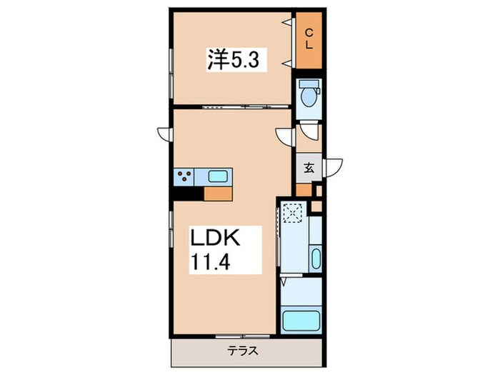 仮）エリオント東柏ケ谷2丁目の物件間取画像