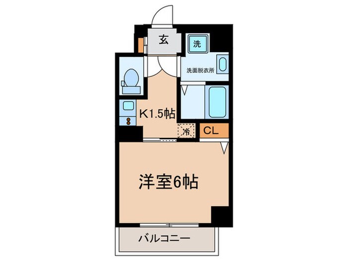 グランリーヴェル新川崎ＶＥＲＹの物件間取画像