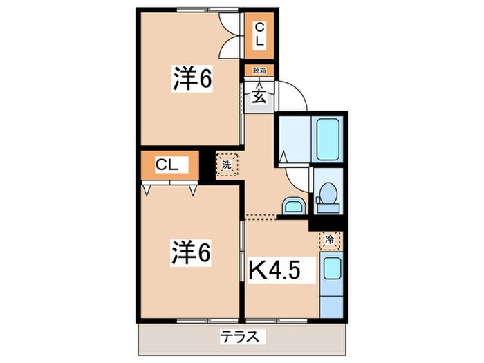 ジェイハイムさがみ野の物件間取画像