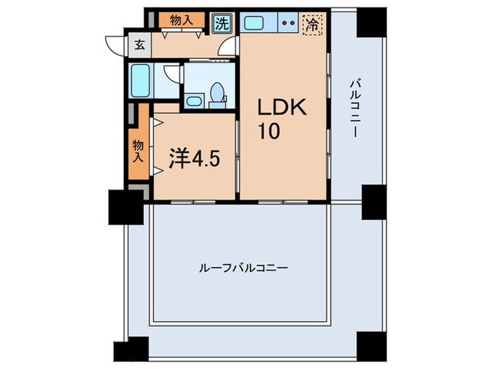 ロネスタR文京護国寺の物件間取画像